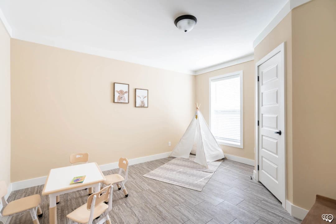 The barndominium 2 interior home features