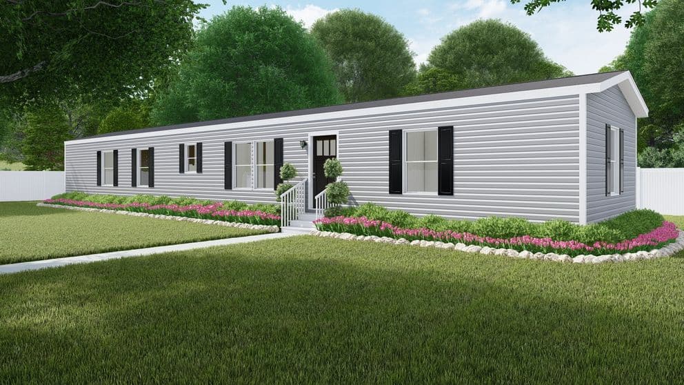 Grand elevation and exterior home features