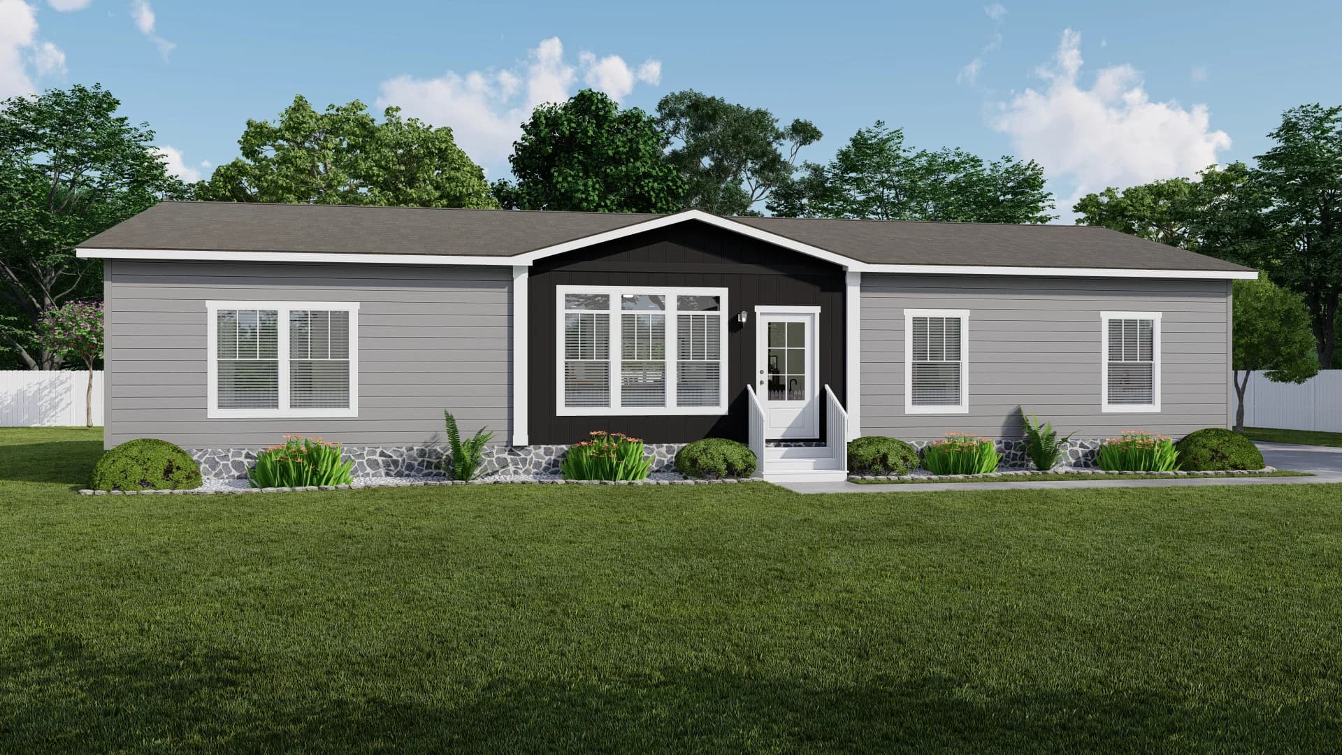The sierra hero, elevation, and exterior home features