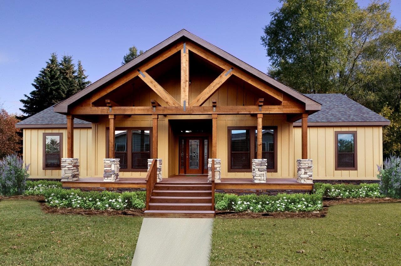 Koinonia elevation and exterior home features