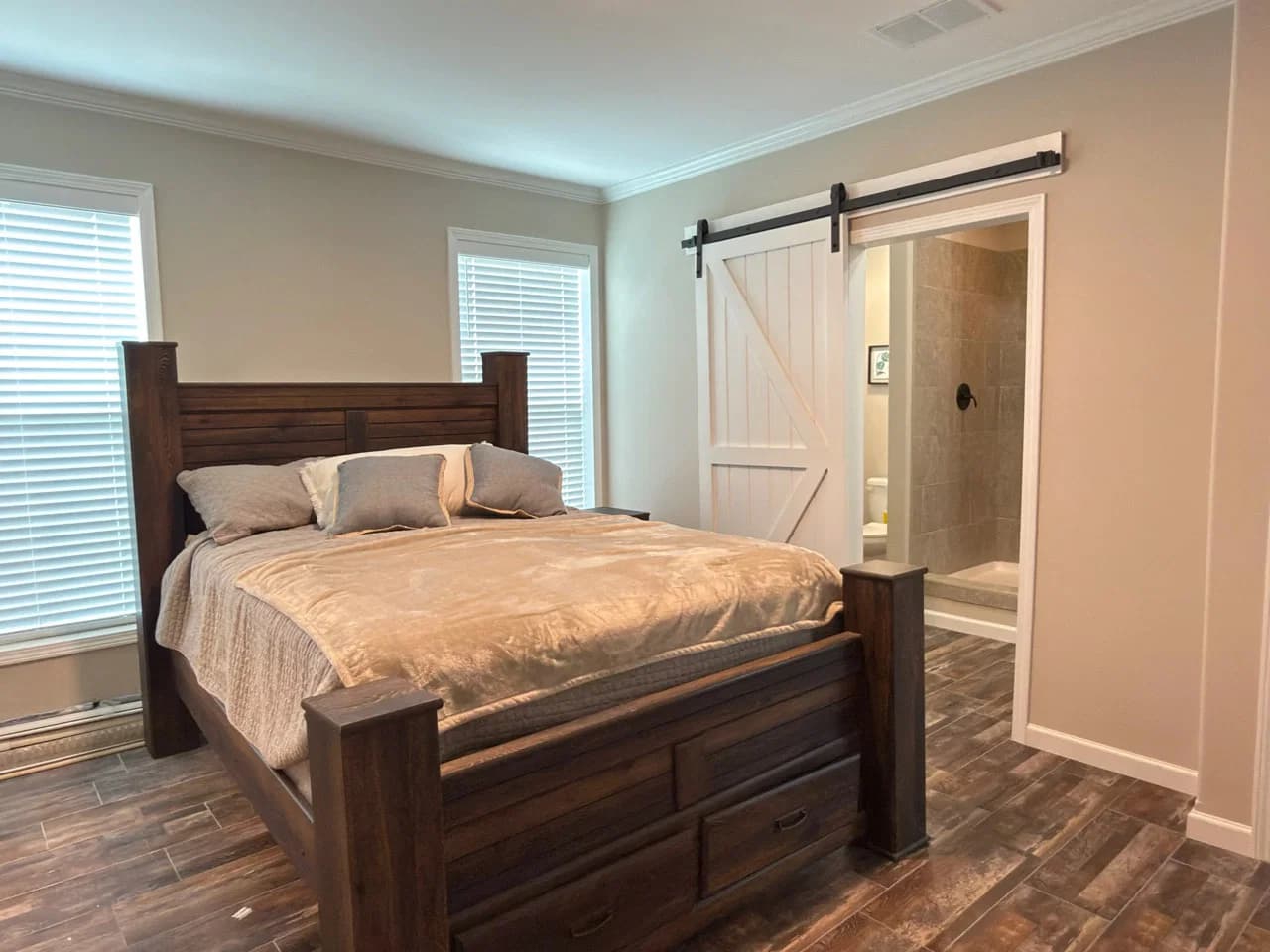 The haven bedroom home features
