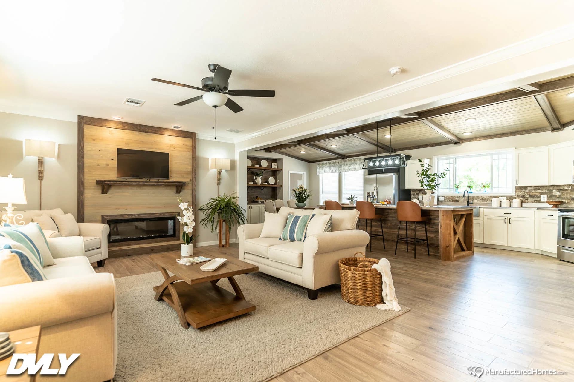 The oasis interior home features