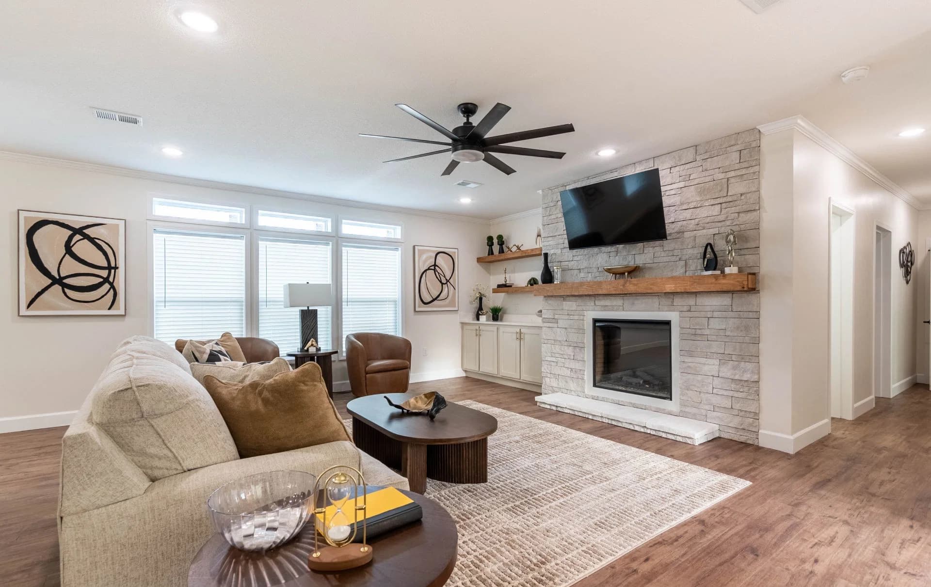 The bethel interior home features