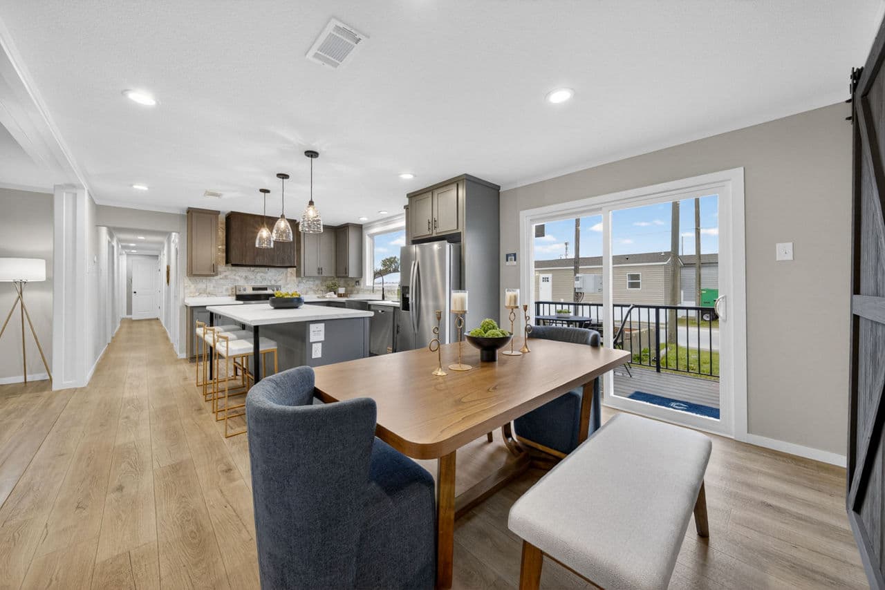 Burrow interior home features