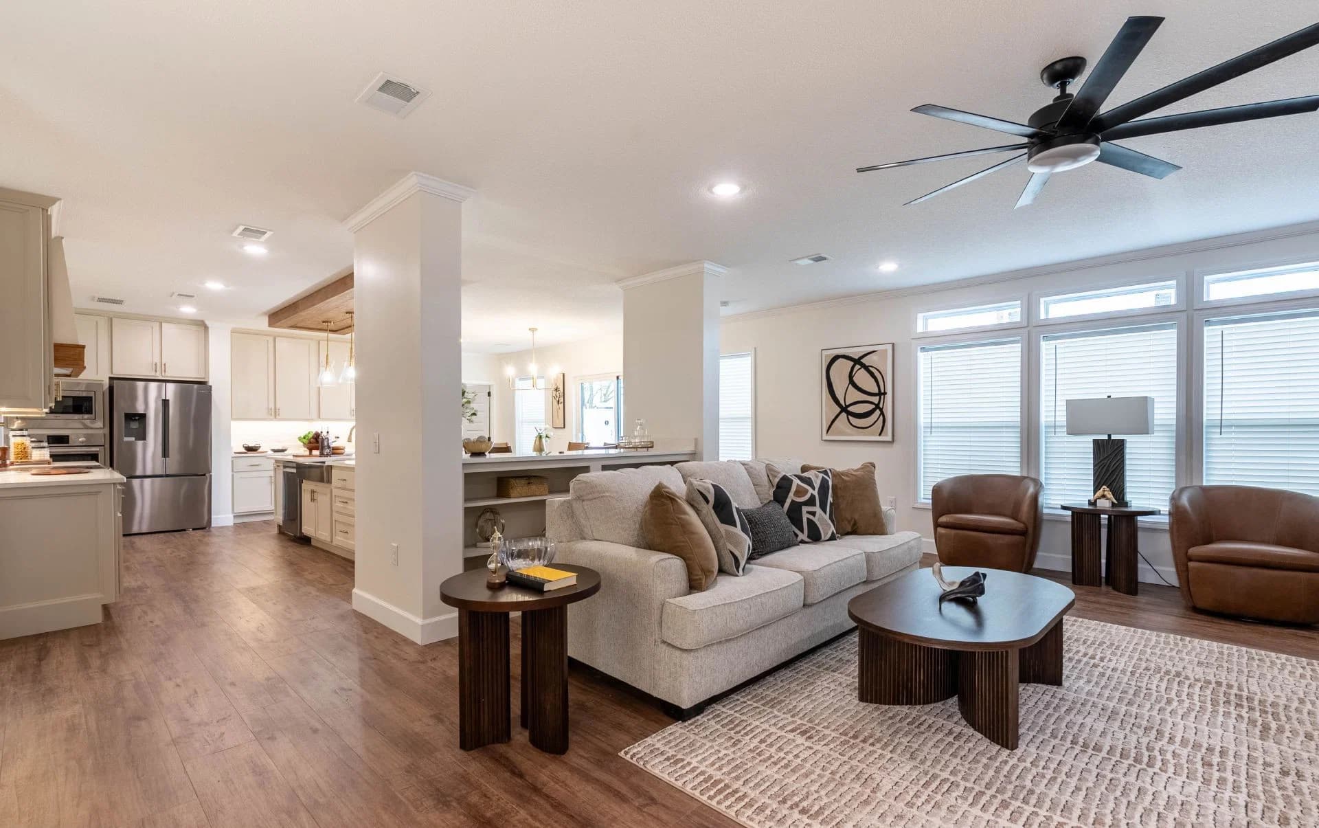 The bethel interior home features