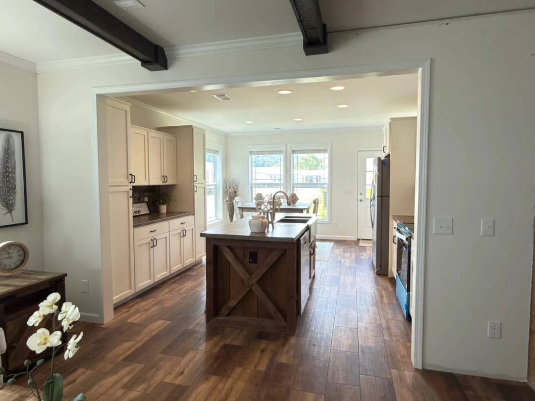 The haven b interior home features