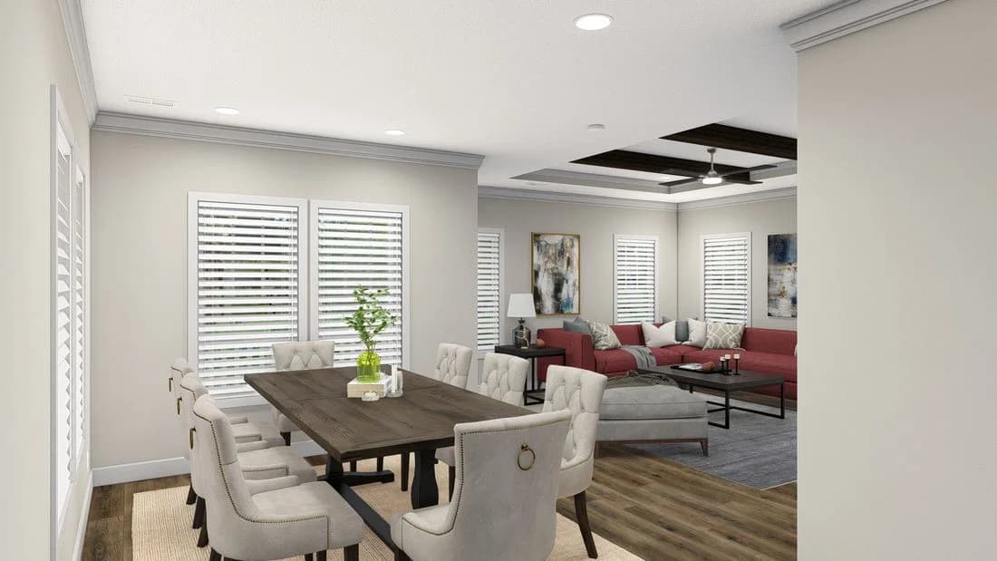 The denali interior home features