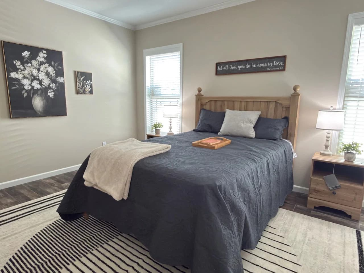 The taylor  bedroom home features