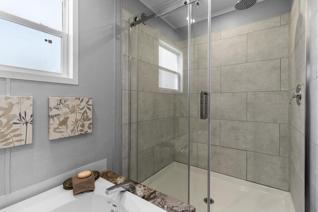 The frenchman bathroom home features