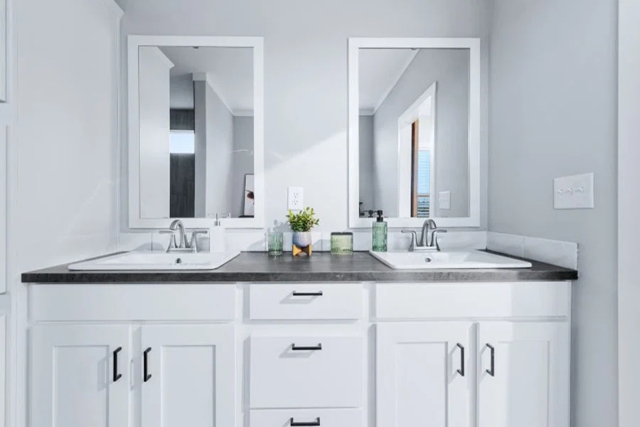 The olympus bathroom home features