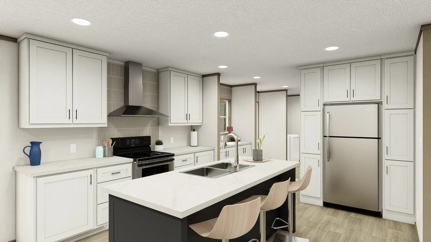 Snowcap kitchen home features