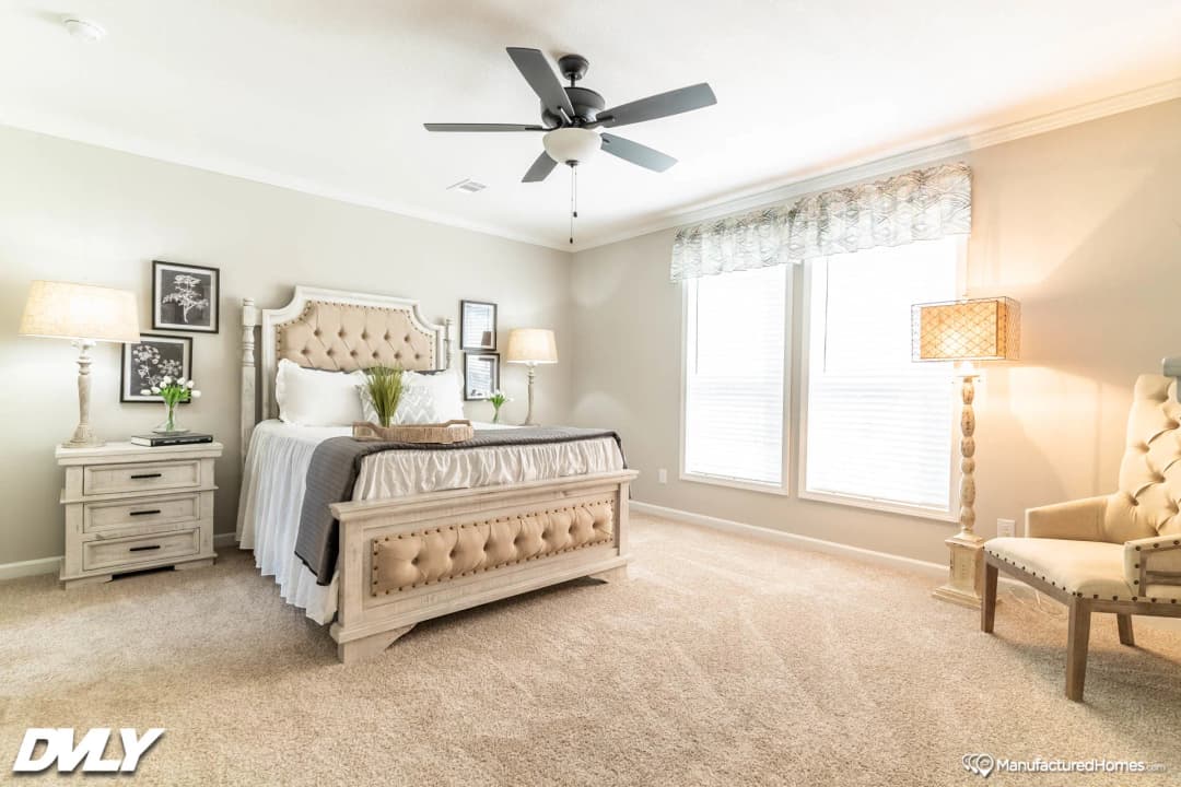 The oasis bedroom home features