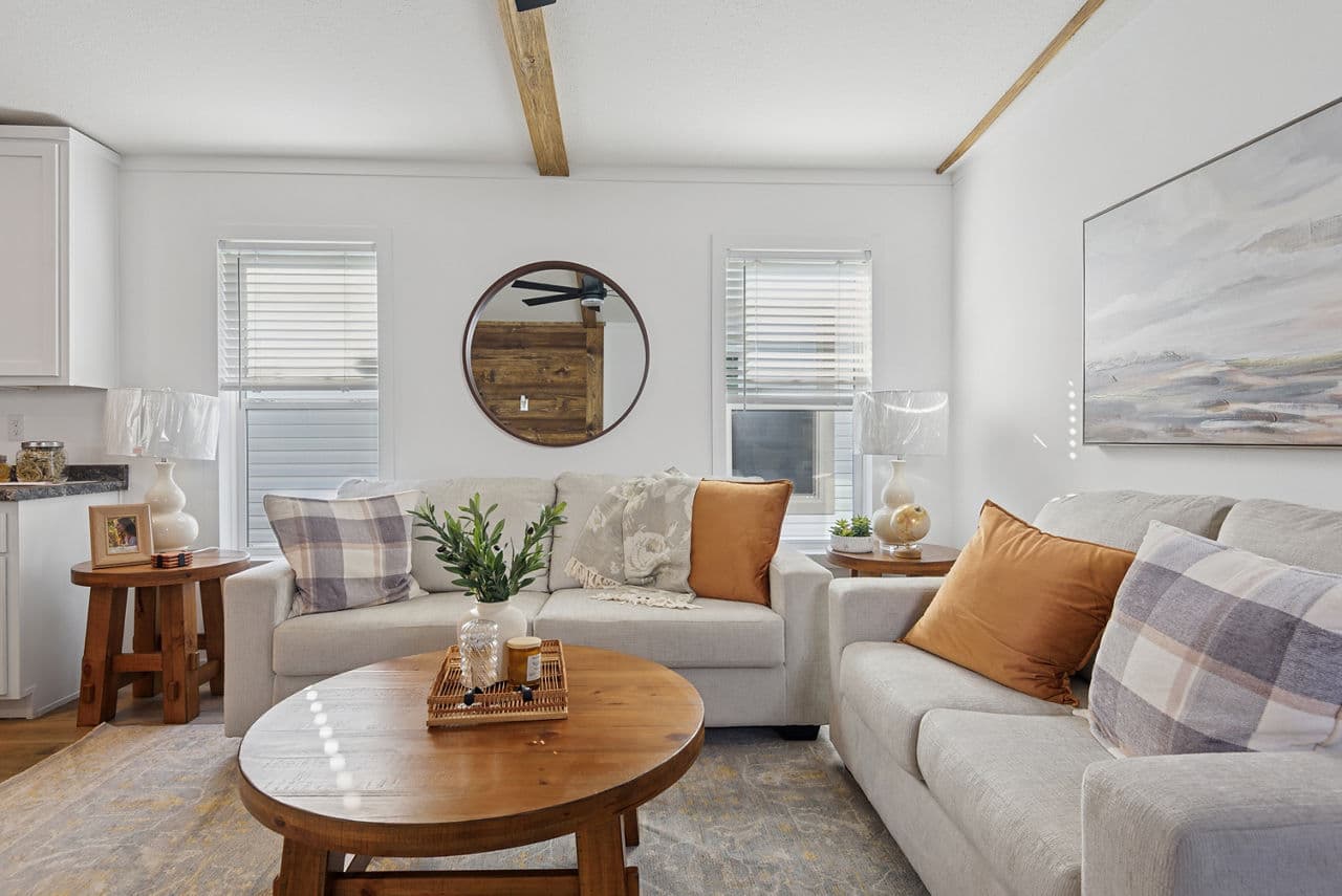 The abita interior home features