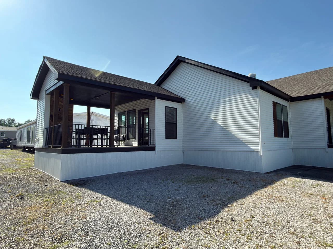 Tahoe harbor hero, elevation, and exterior home features
