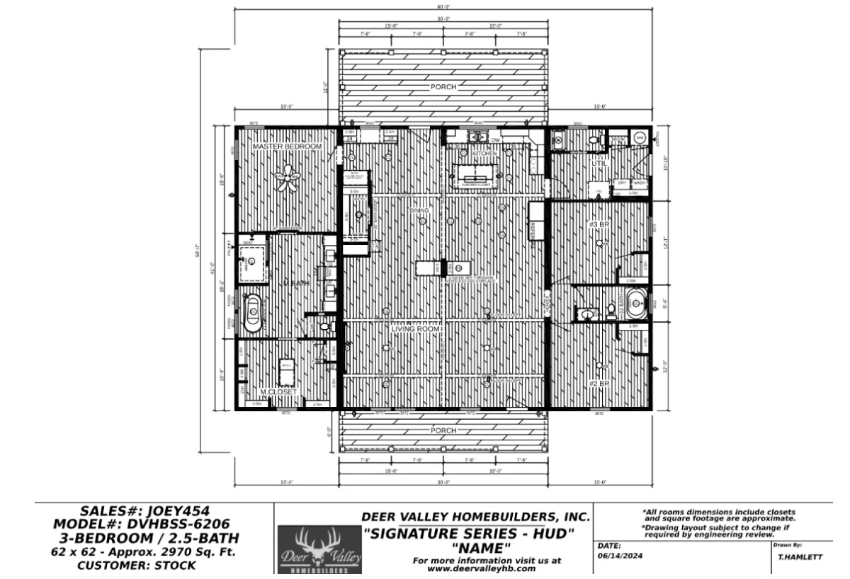 The barndominium 1 story floor plan home features