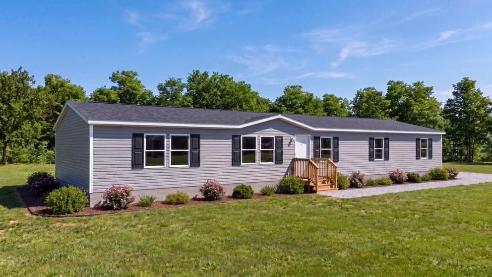 Redwood elevation and exterior home features