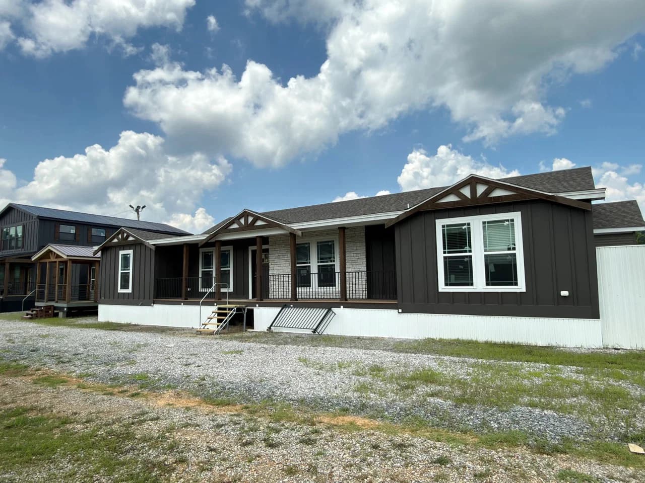 The anais elevation and exterior home features