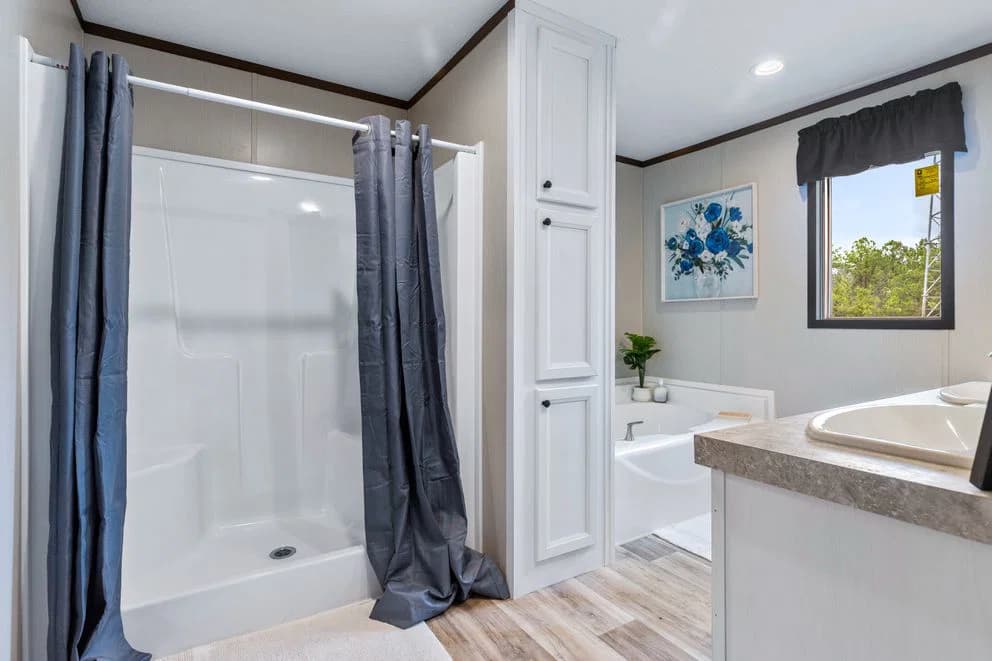 Colossal bathroom home features