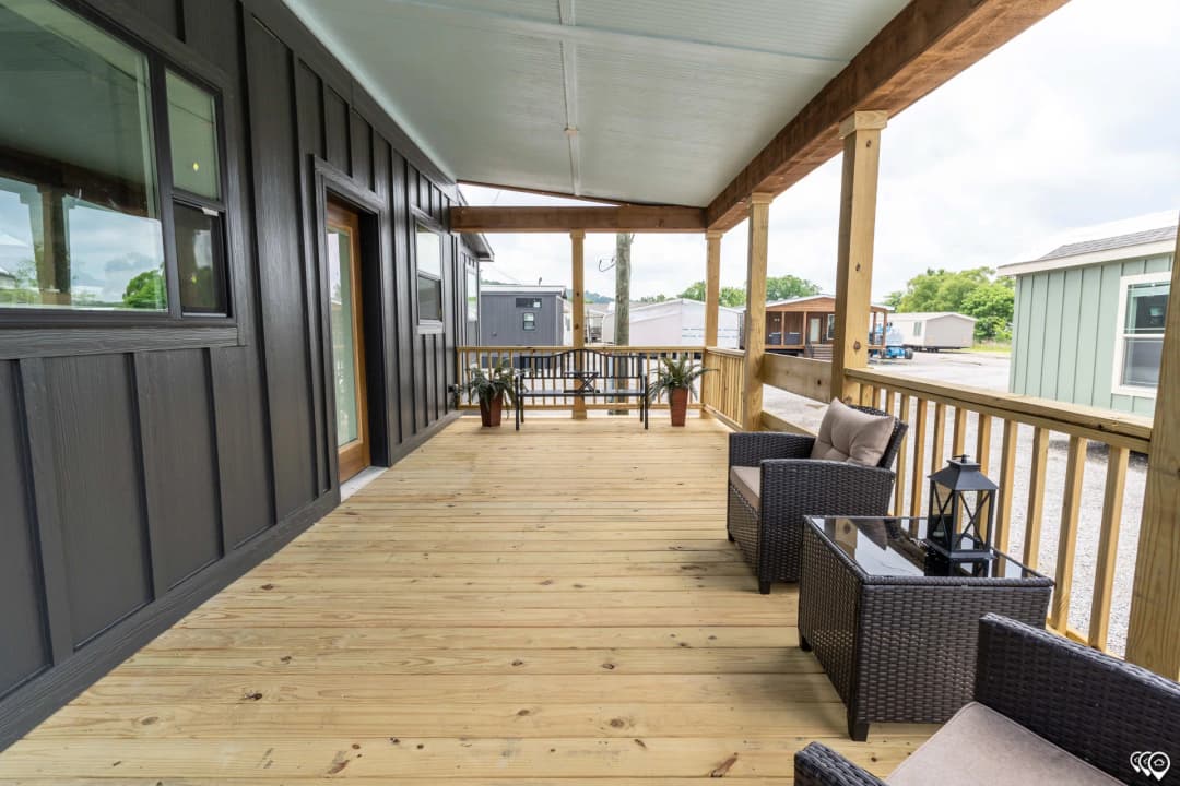 The barndominium 1 story exterior home features