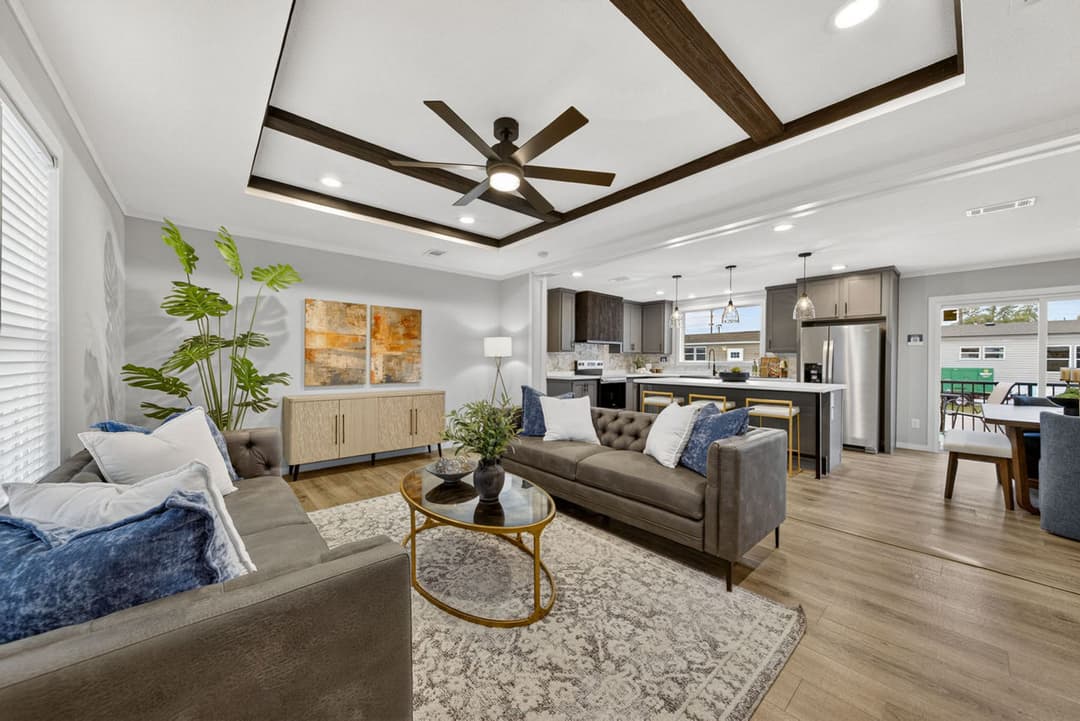 Burrow interior home features