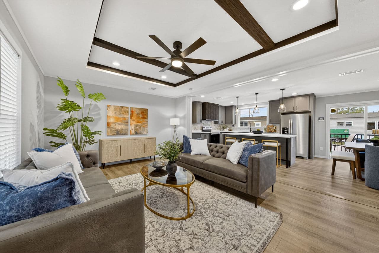 Burrow interior home features
