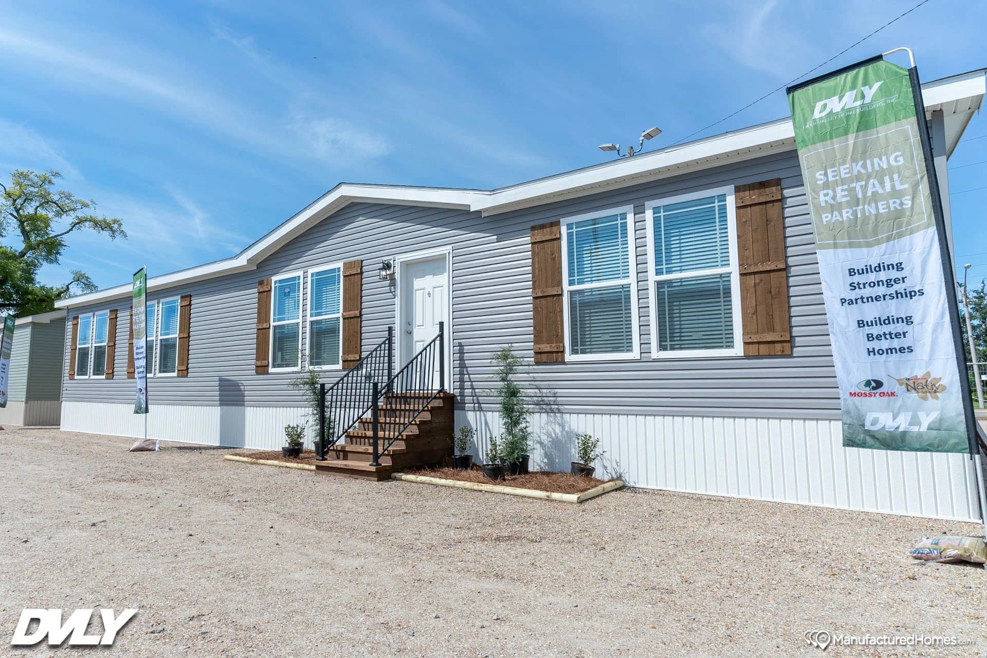 The oasis hero, exterior, and elevation home features
