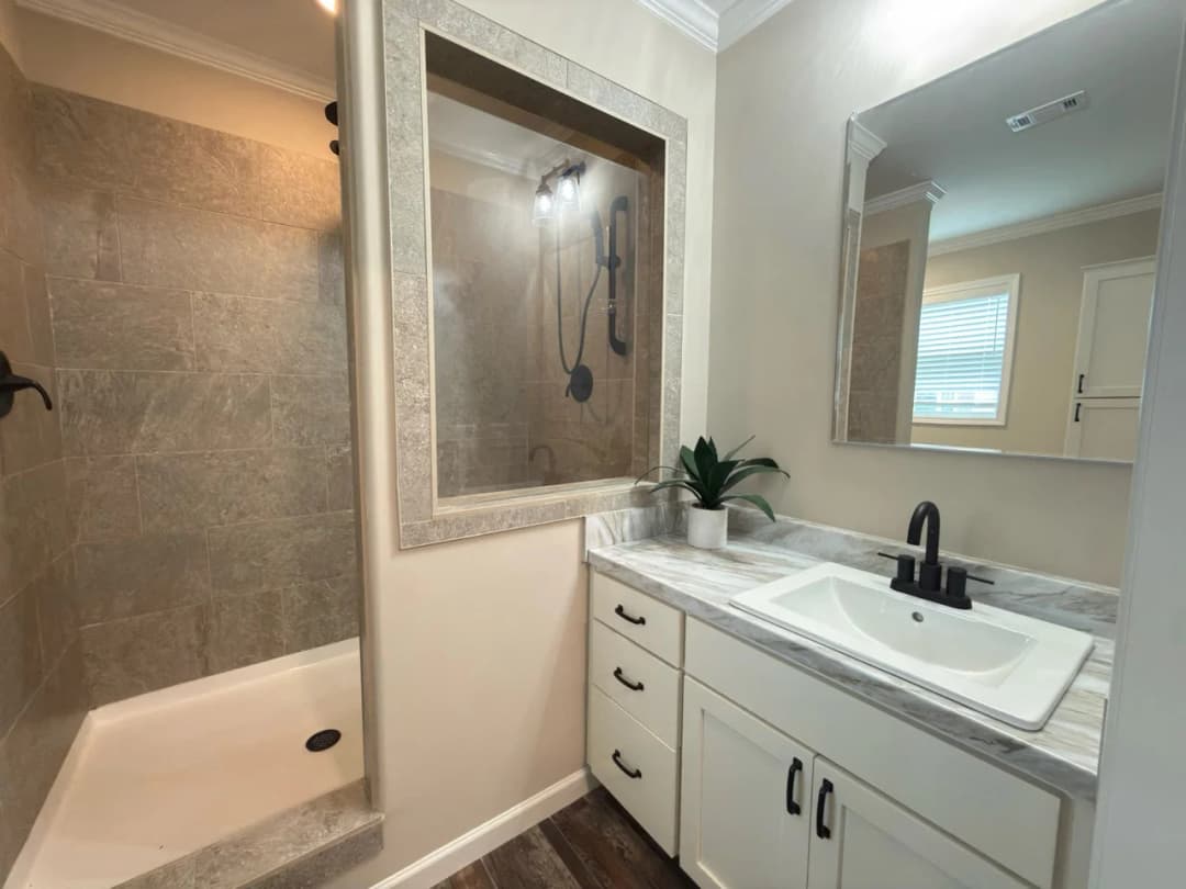 The haven bathroom home features