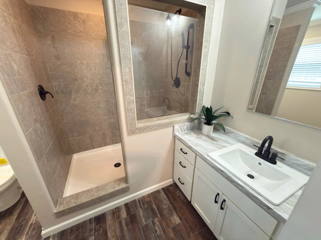 The haven bathroom home features