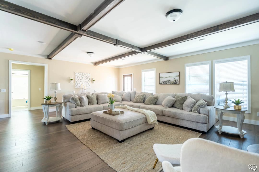 The barndominium 2 interior home features