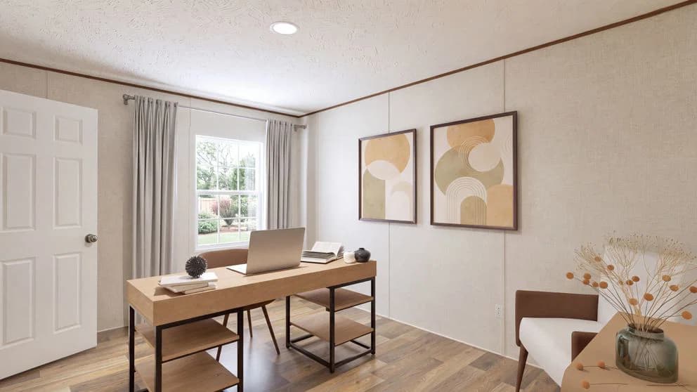 Redwood interior home features