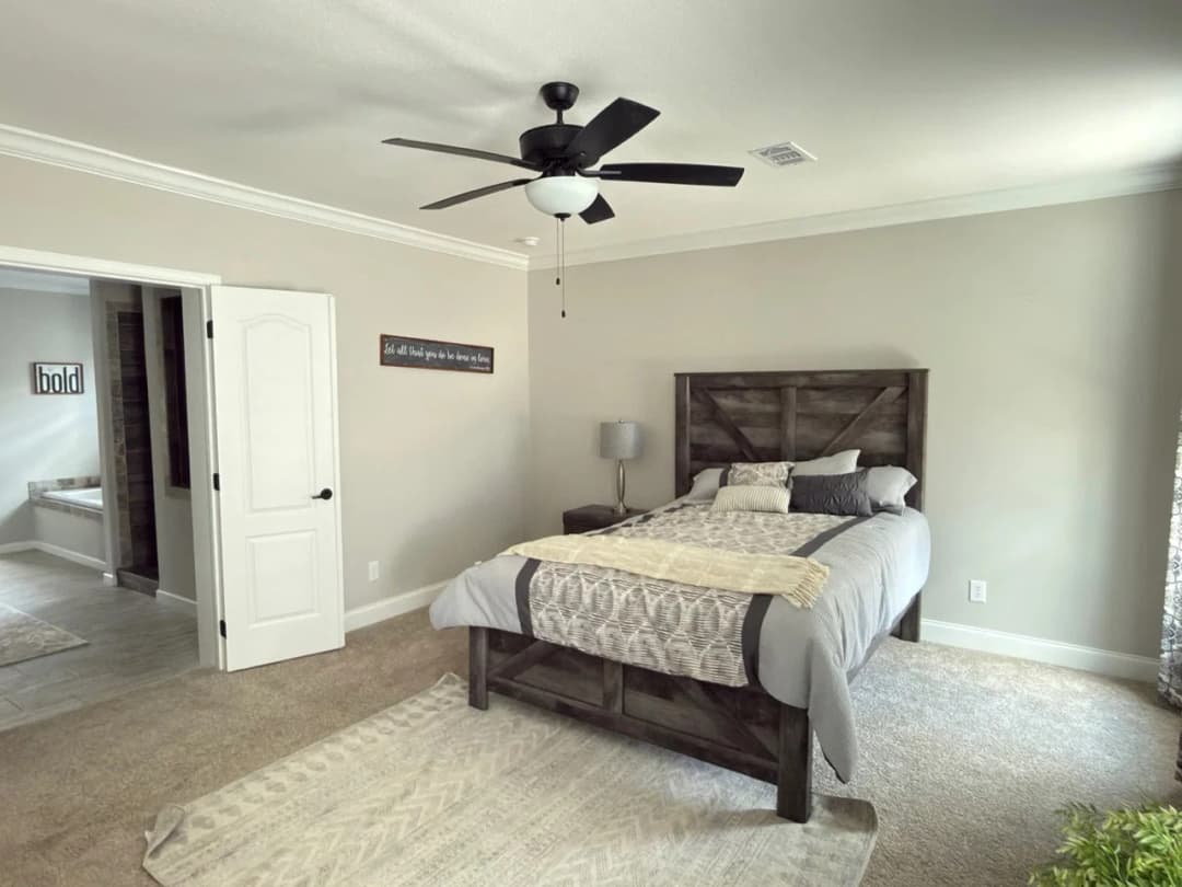 The anais bedroom home features