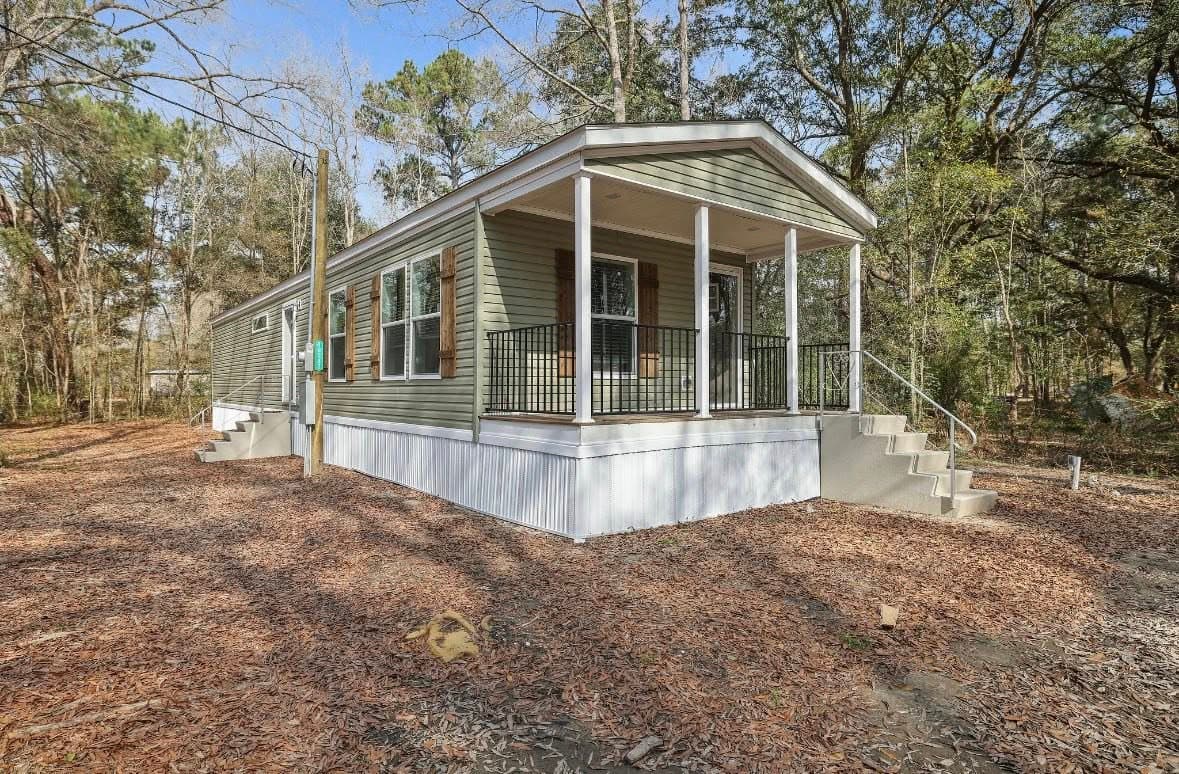 The simon exterior home features