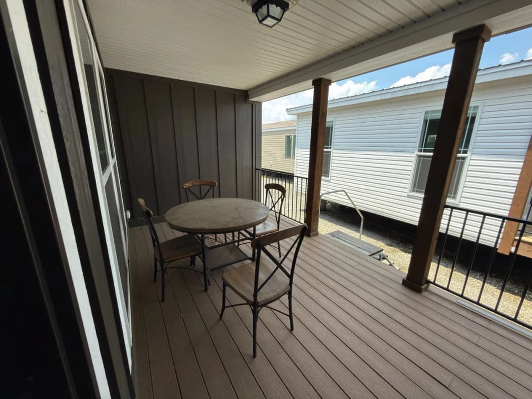 The anais exterior home features