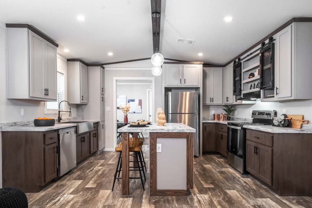 The jazz kitchen home features