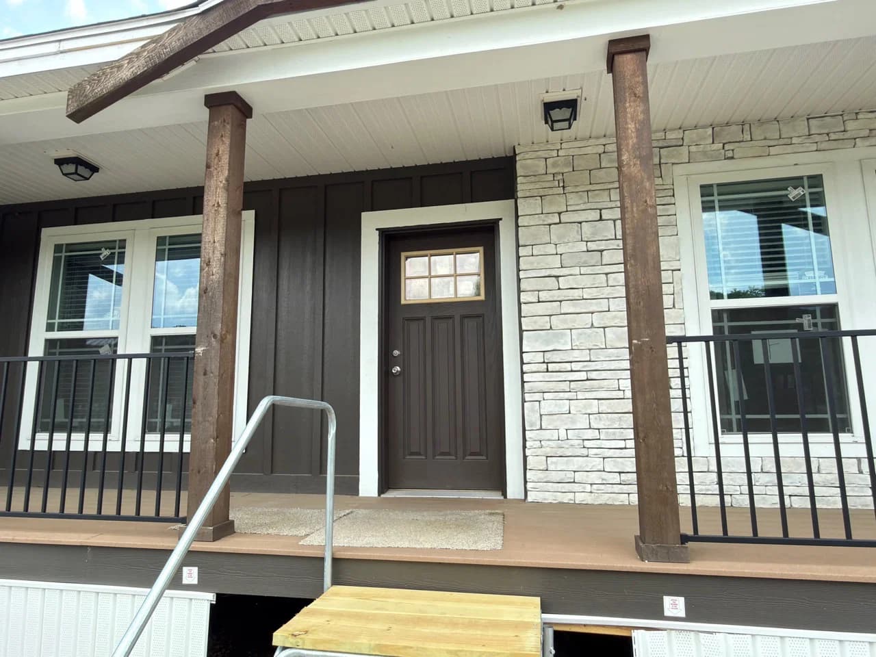 The anais exterior home features
