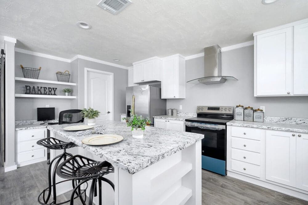 Woodland kitchen home features