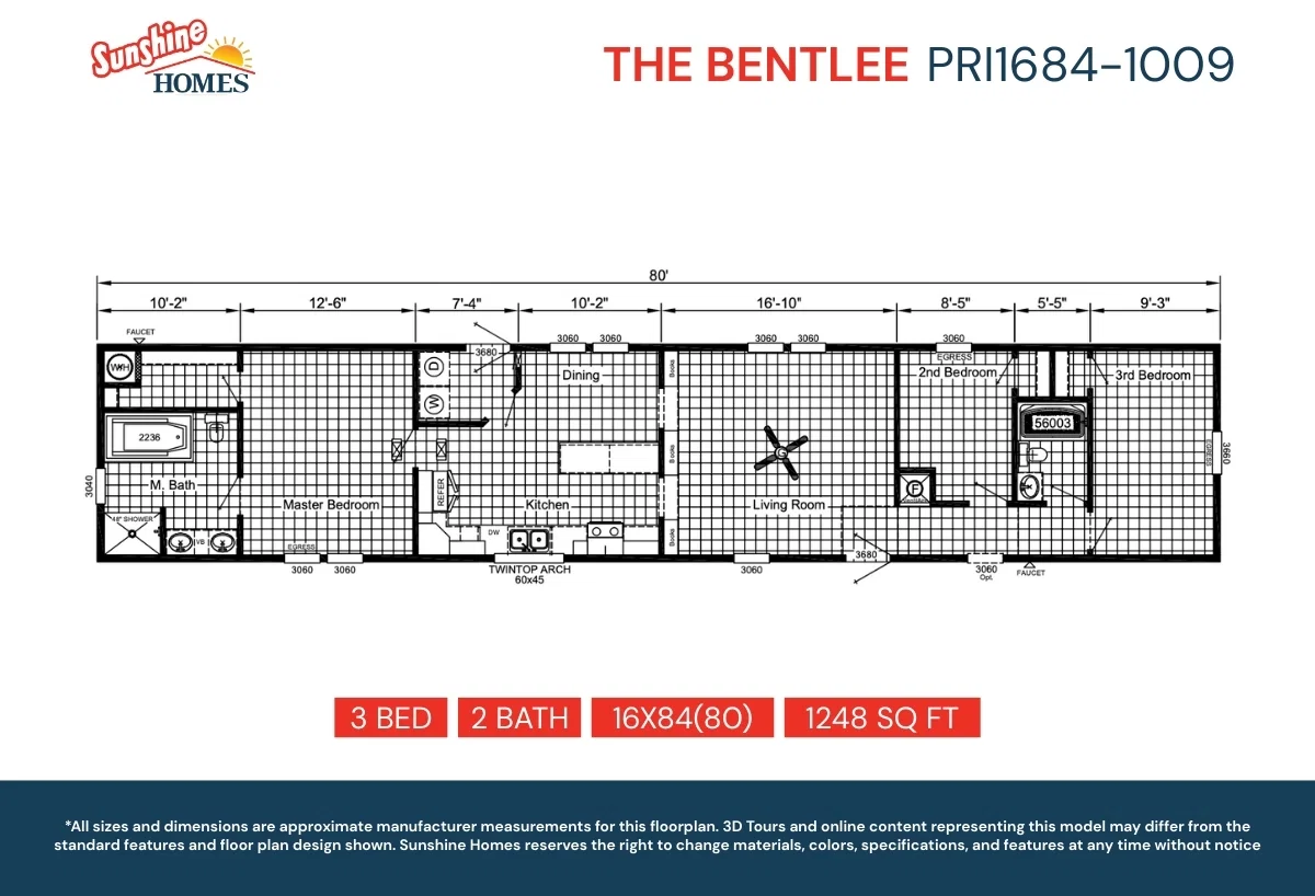 Pri1684-1009 floor plan home features