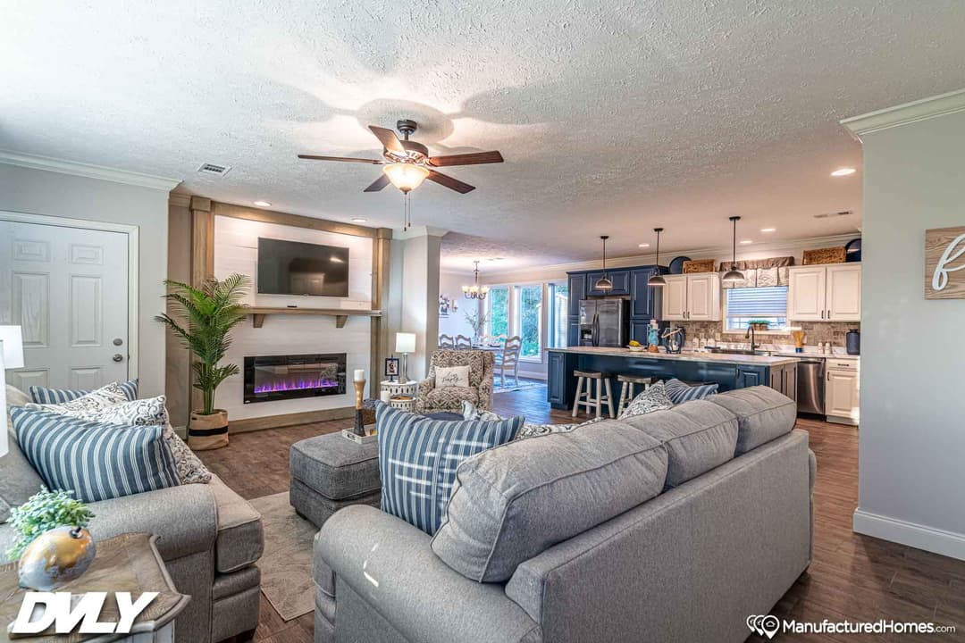 The julia interior home features