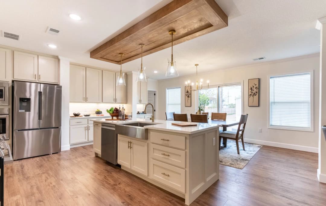 The bethel kitchen home features