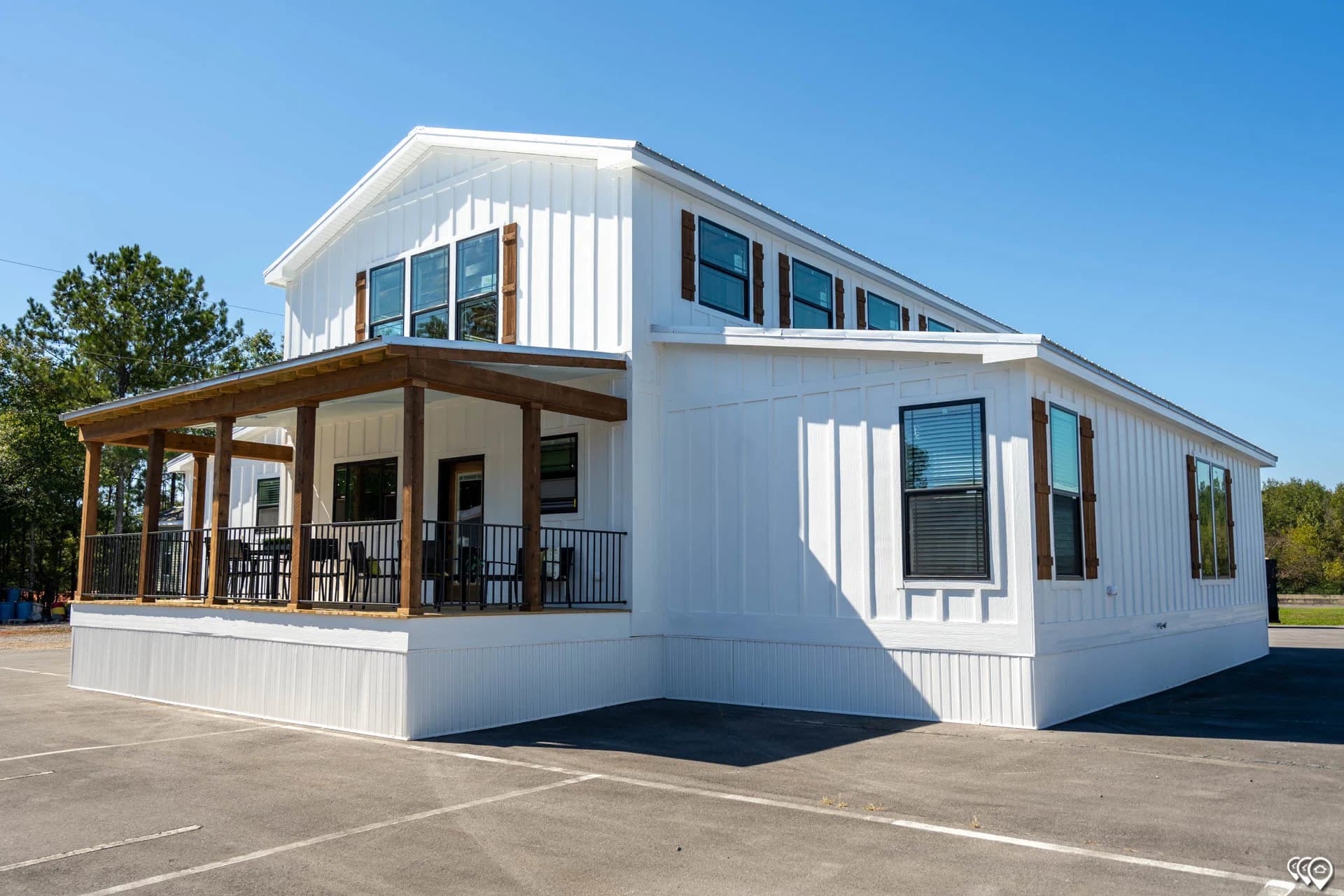 The barndominium 2 exterior home features