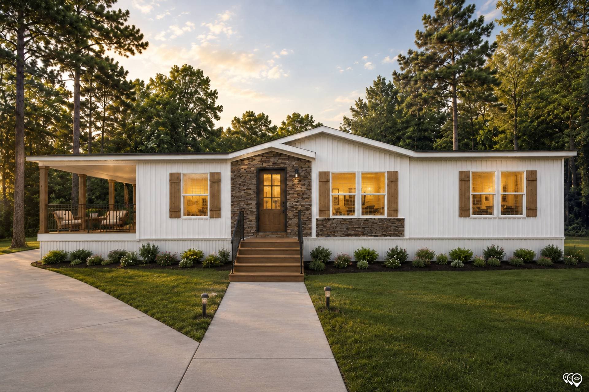 The kc hero, elevation, and exterior home features