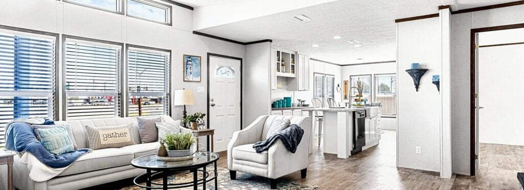 Sunset interior home features