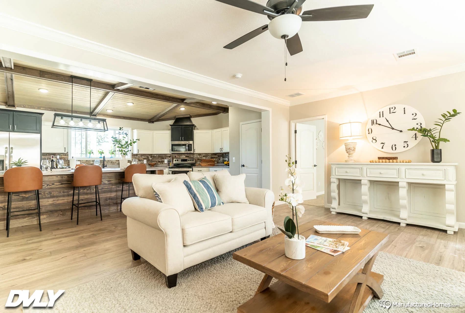 The oasis interior home features