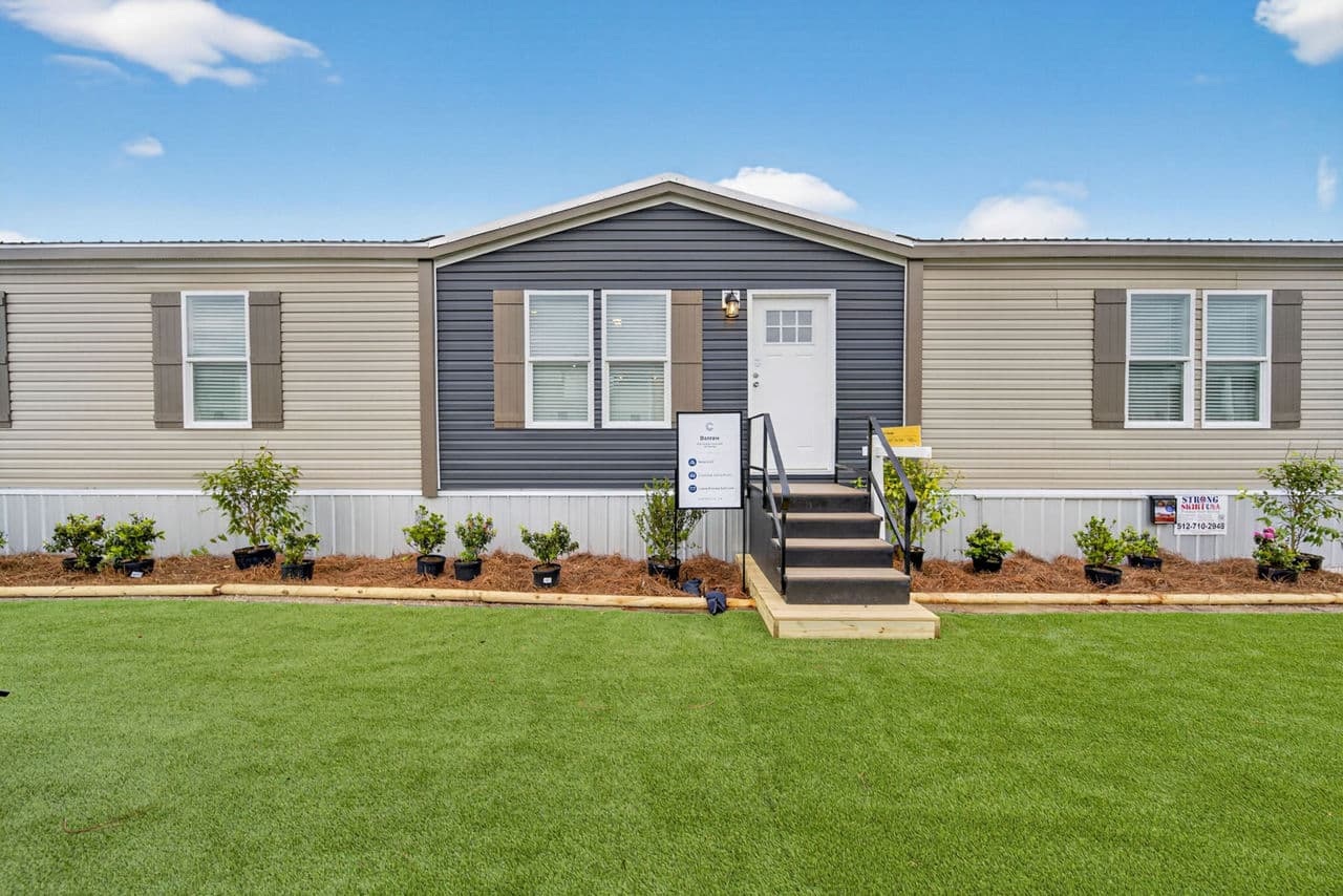 Burrow hero, elevation, and exterior home features