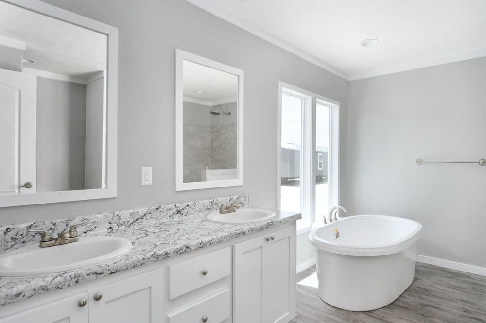 Brookside bathroom home features