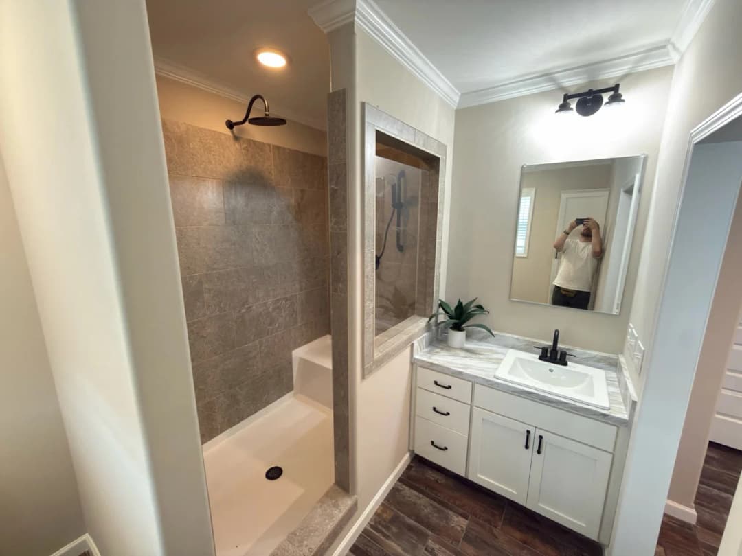 The haven bathroom home features