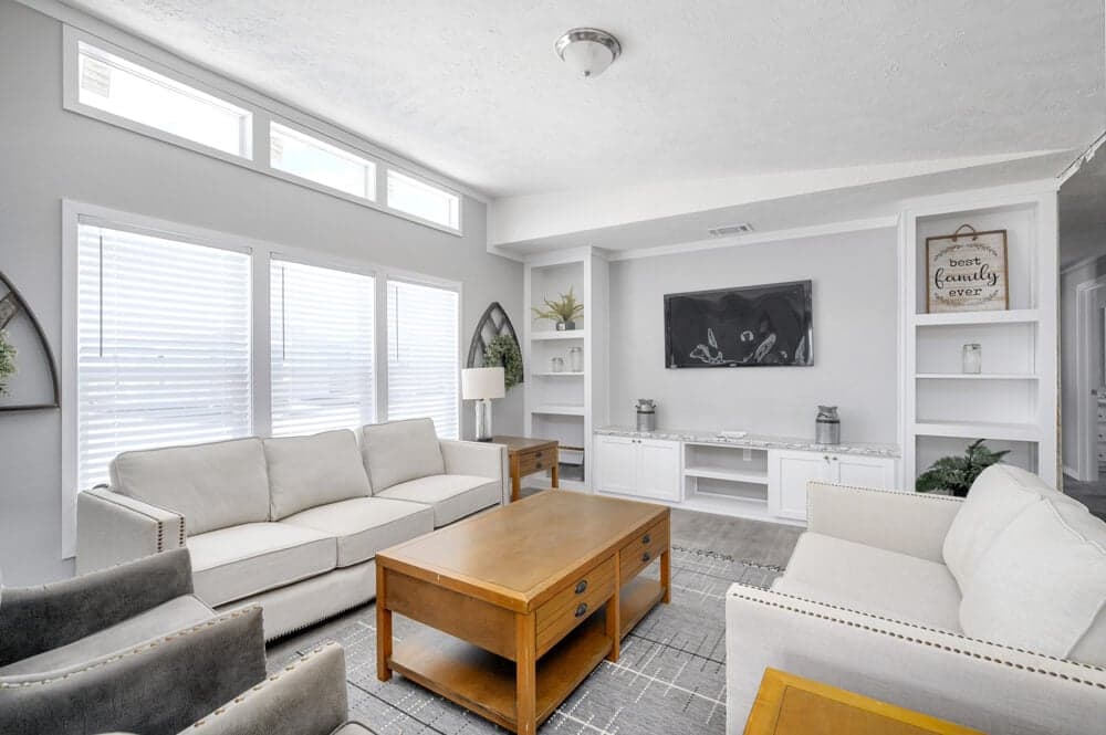 Woodland interior home features