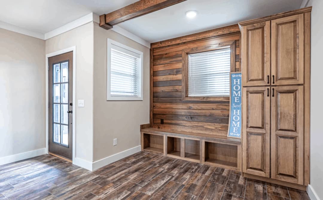 The old hay barn interior home features