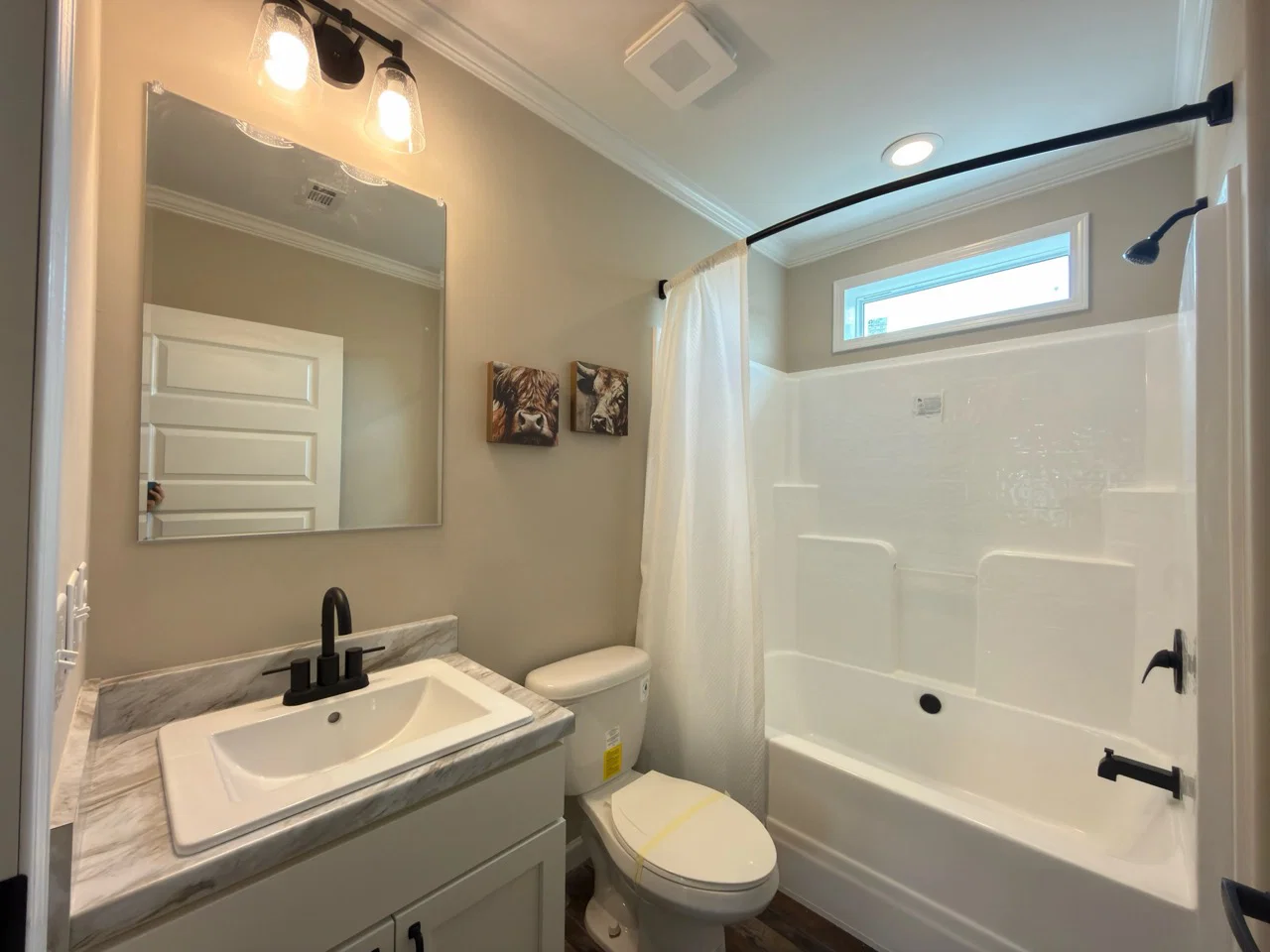 The haven bathroom home features