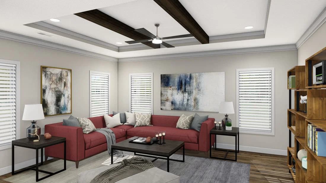 The denali interior home features